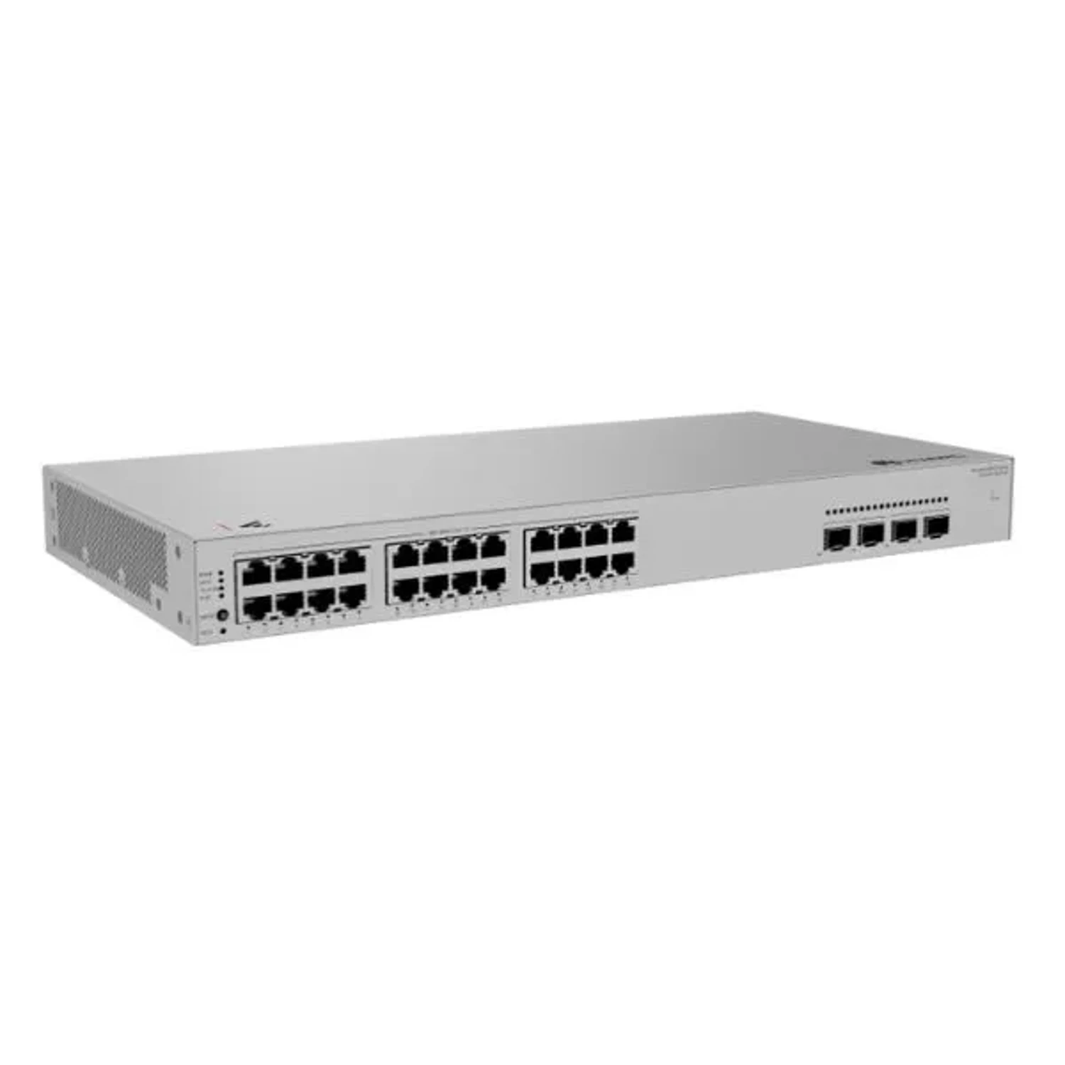 24 x10/100/1000BASE-T PoE+ PoE: 400 W, 2 x SFP+ 10GE, 2 x SFP 2.5GE, Velocidad de reenvío de paquetes: 73 Mpps, Capacidad de conmutación: 98 Gbit/s