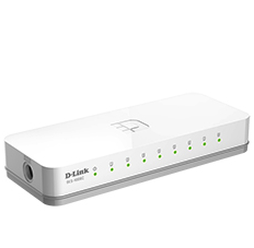 Switch D-Link DES-1008C · 8 puertos 10/100 Mbps