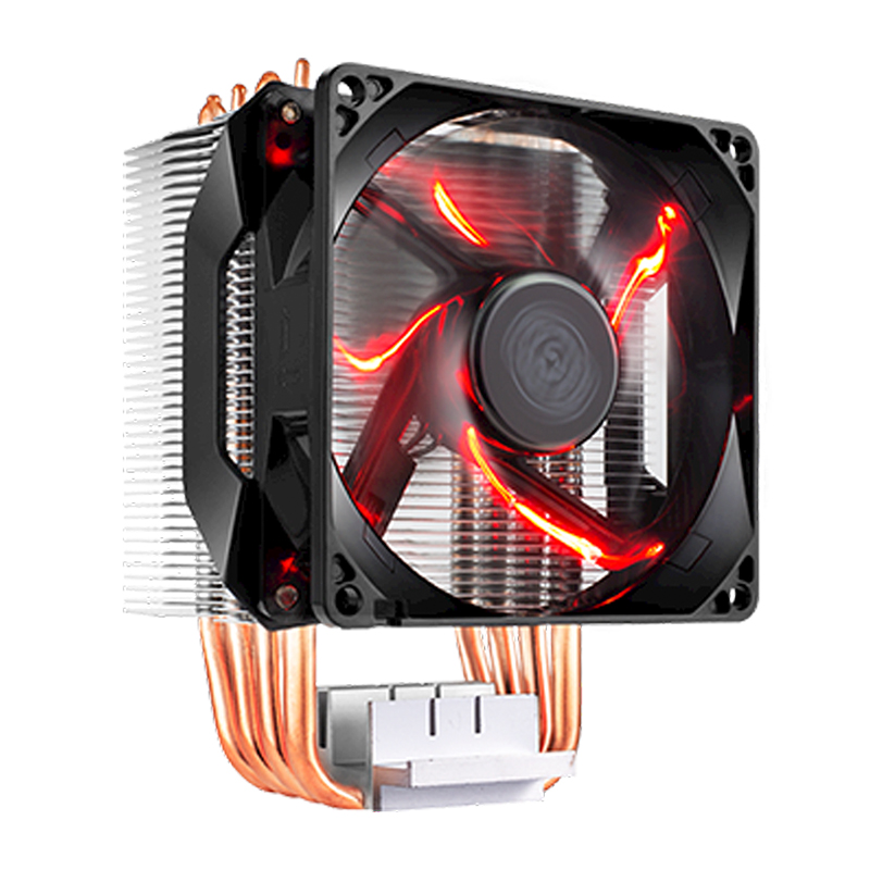 Cooler para CPU Cooler Master Hyper H410R · aluminio y cobre · rojo