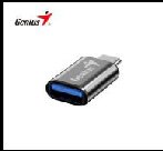 Adaptador Genius ACC-C2A USB-C a USB-A · Oscuro gris