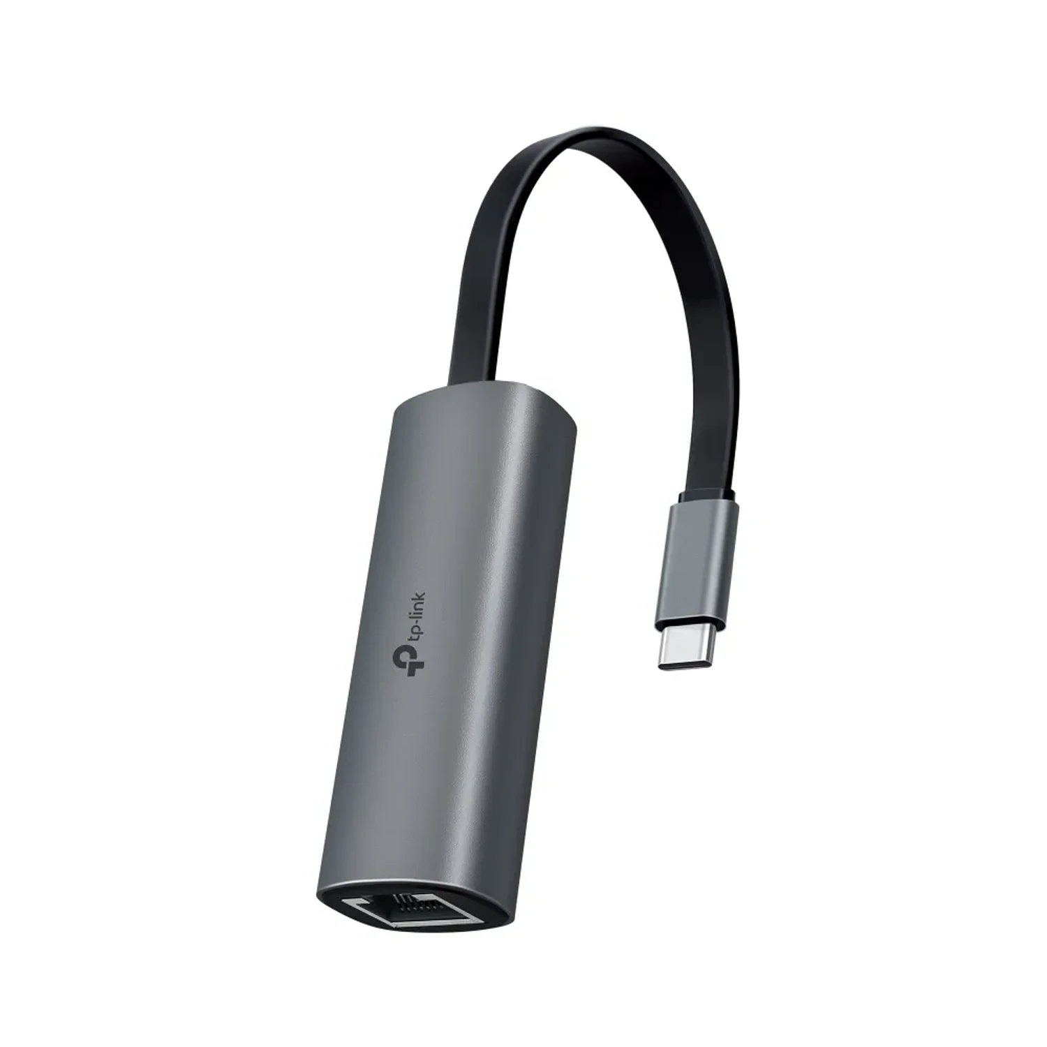 Adaptador USB-C TP-LINK a Ethernet 2.5 Gigabit, interfaz USB-C 5Gbps, hasta 2500Mbps, Plug & Play.