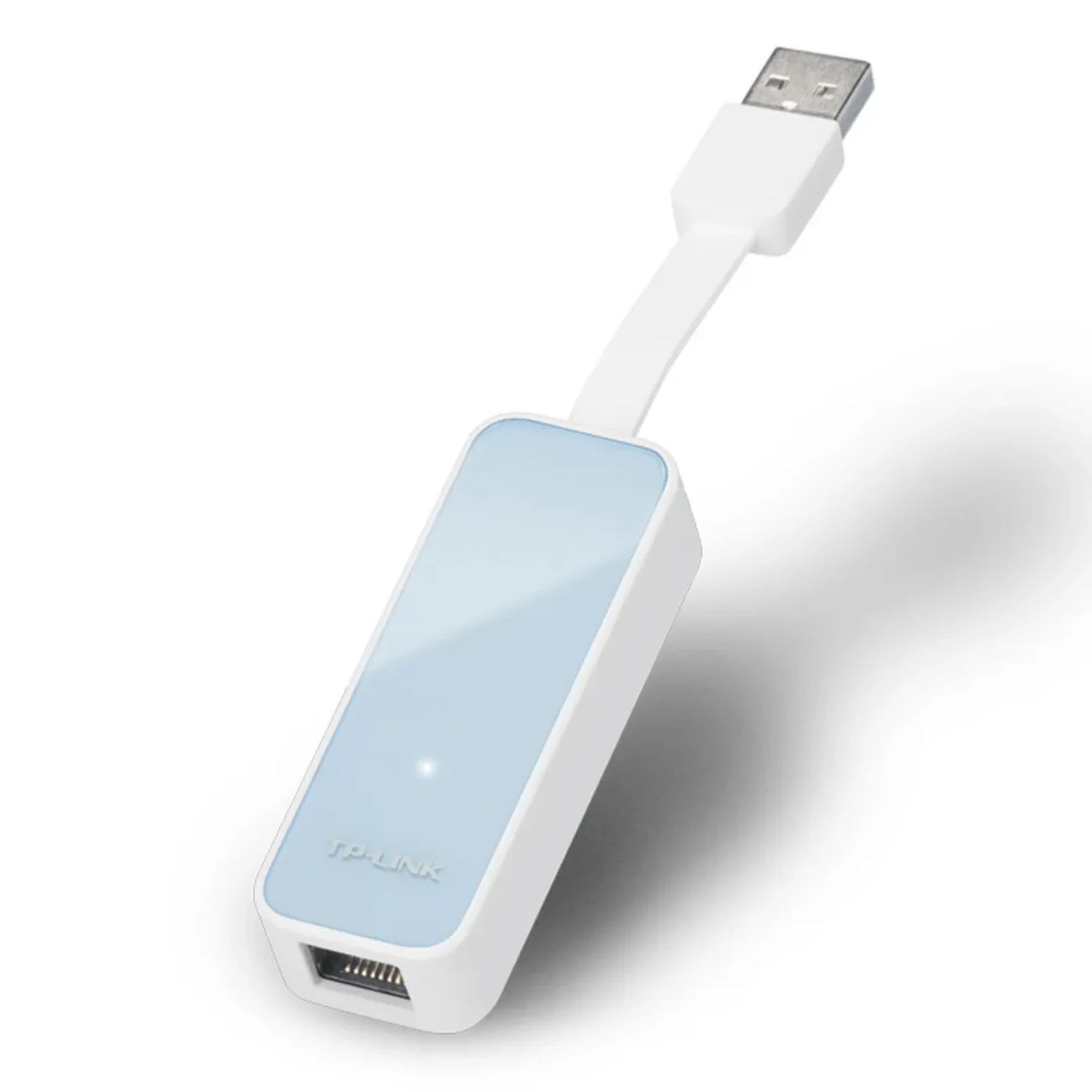 Adaptador USB TP-LINK a Ethernet Fast, interfaz USB-A 480Mbps, hasta 100Mbps, Plug & Play.