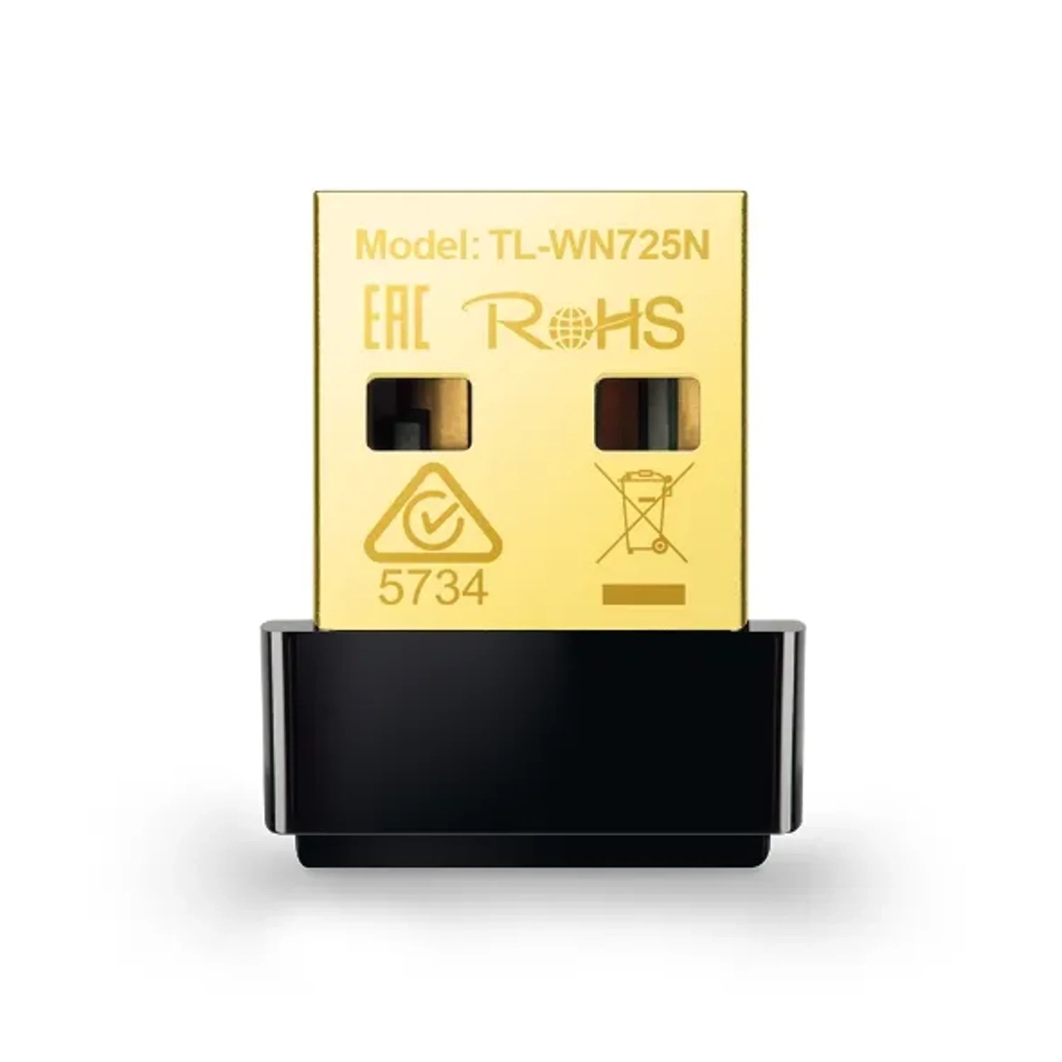 Adaptador USB TP-LINK WiFi 4 N150 single band (2.4GHz), hasta 150Mbps, antena interna, interfaz USB 2.0, WPA/WPA2.