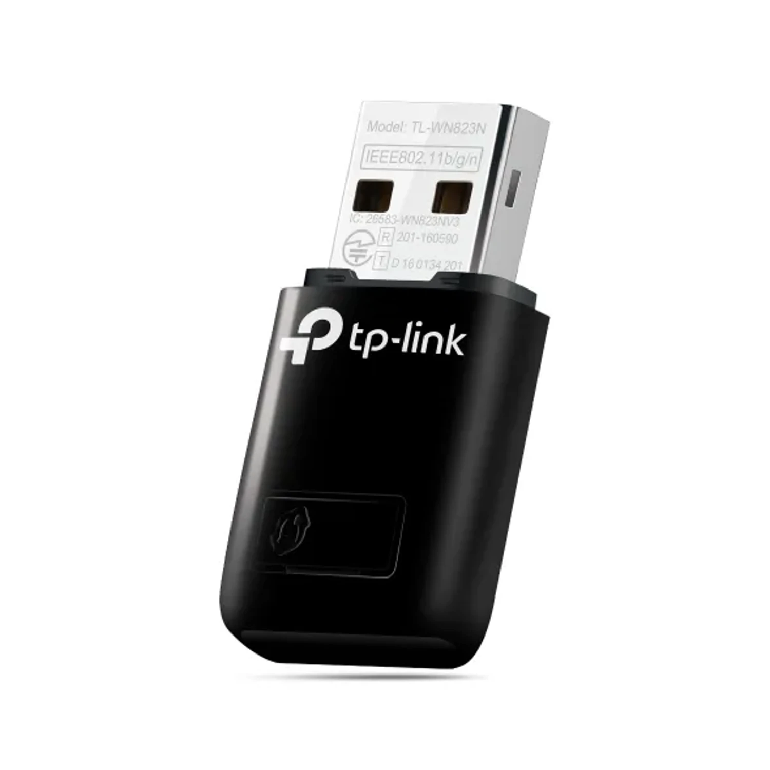 Adaptador USB TP-LINK WiFi 4 N300 single band (2.4GHz), hasta 300Mbps, antena interna, interfaz USB 2.0, MIMO 2×2, WPA/WPA2.