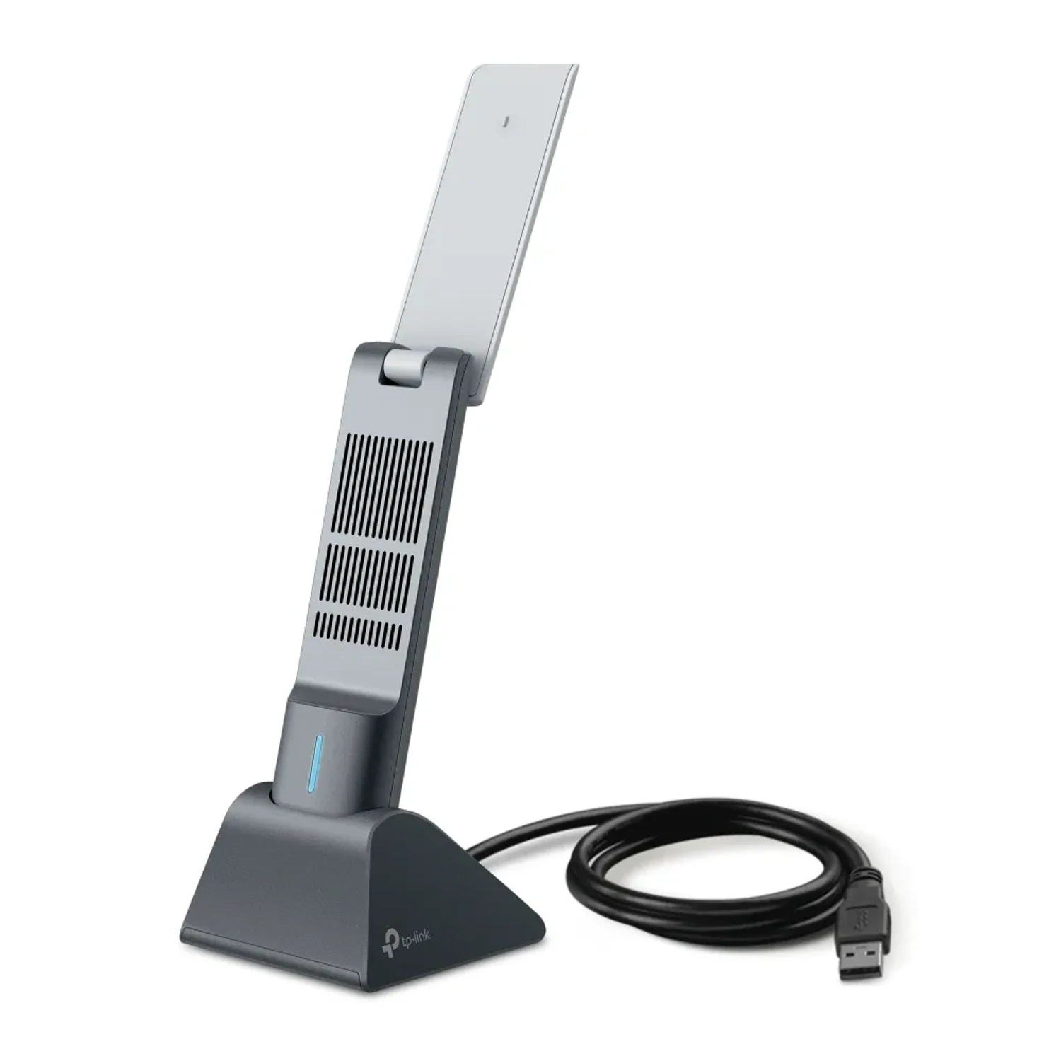 Adaptador USB TP-LINK WiFi 6 AX3000 dual band (5GHz/2.4GHz), hasta 3000Mbps, 2 antenas externas alta ganancia, interfaz USB 3.0, MU-MIMO, OFDMA, WPA3.