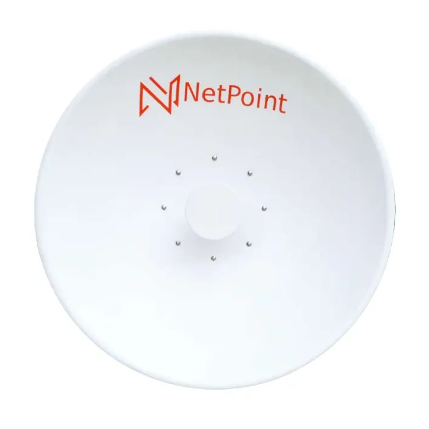 Antena parabólica profunda de 2 pies, frecuencia de operacion 5.9 - 7.2 GHz, 30 dBi de ganancia incluye pigtail N-F a SMA M