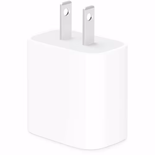 Apple 20W Adaptador de alimentación · Adaptador universal · Para iPhone, iPad Pro, iPad Air, Dispositivo USB tipo C, iPad, iPad mini, Apple