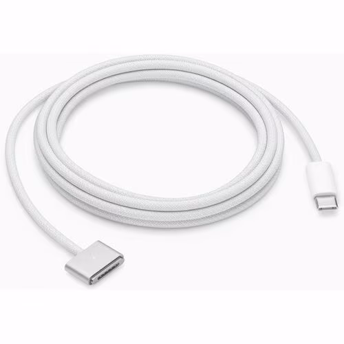 Apple 2m MagSafe 3/USB-C Cable de transferencia de datos · Cable for MacBook Air, MacBook Pro, MAC, Portátil · Plata