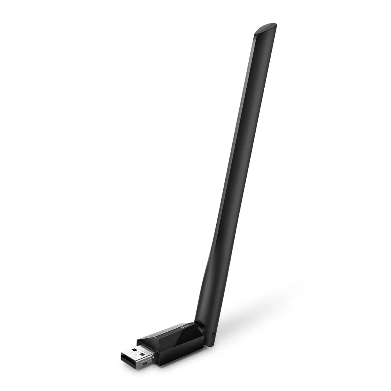 ARCHER T2U PLUS Adaptador USB TP-LINK WiFi 5 AC600 dual band (5GHz/2.4GHz), hasta 600Mbps, antena externa alta ganancia 5dBi, interfaz USB 2.0, seguridad WPA/WPA2.