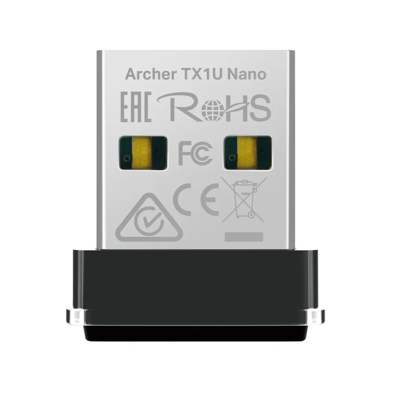 ARCHER TX1U NANO Adaptador USB TP-LINK WiFi 6 AX300 single band (2.4GHz), hasta 300Mbps, antena interna, interfaz USB 2.0, MU-MIMO, OFDMA, WPA3.