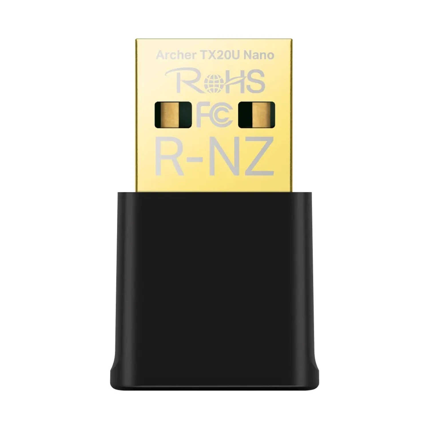 ARCHER TX20U NANO Adaptador USB TP-LINK WiFi 6 AX1800 dual band (5GHz/2.4GHz), hasta 1800Mbps, antena interna, interfaz USB 2.0, MU-MIMO, OFDMA, WPA3.