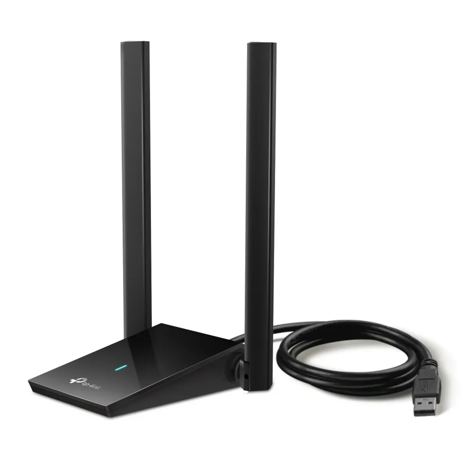 ARCHER TX20U PLUS Adaptador USB TP-LINK WiFi 6 AX1800 dual band (5GHz/2.4GHz), hasta 1800Mbps, 2 antenas externas alta ganancia, interfaz USB 3.0, MU-MIMO, OFDMA, WPA3.