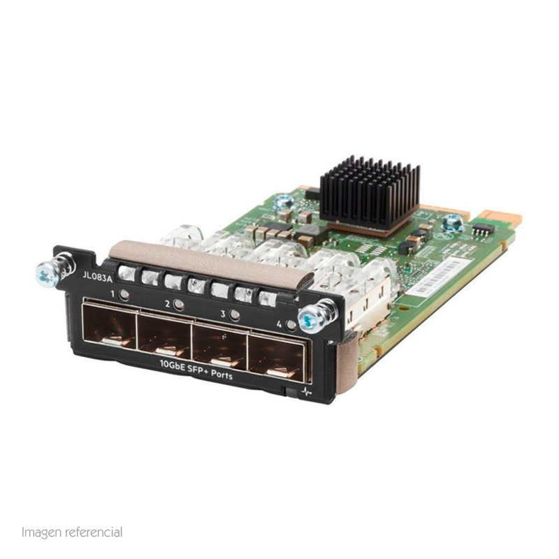 Módulo HPE Aruba 3810M/2930M · 4 SFP+ · MACsec · 10 Gbps