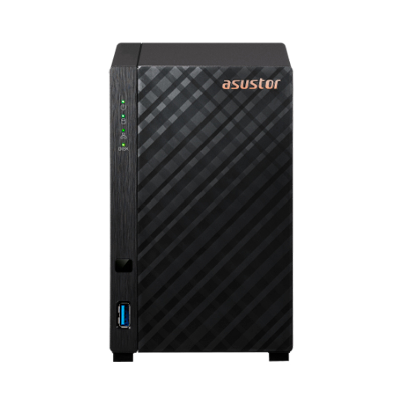NAS Asustor Drivestor 2 Gen2 AS1202T · 2 bahías · 1 GB DDR4