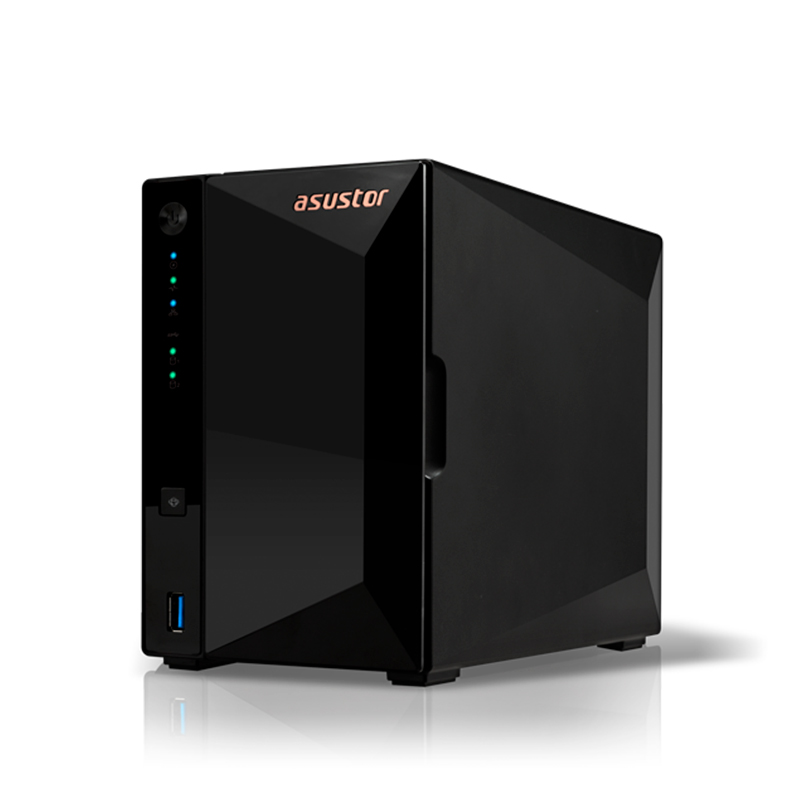NAS Asustor Drivestor 2 Pro Gen2 AS3302T v2 · 2 bahías · 2 GB DDR4