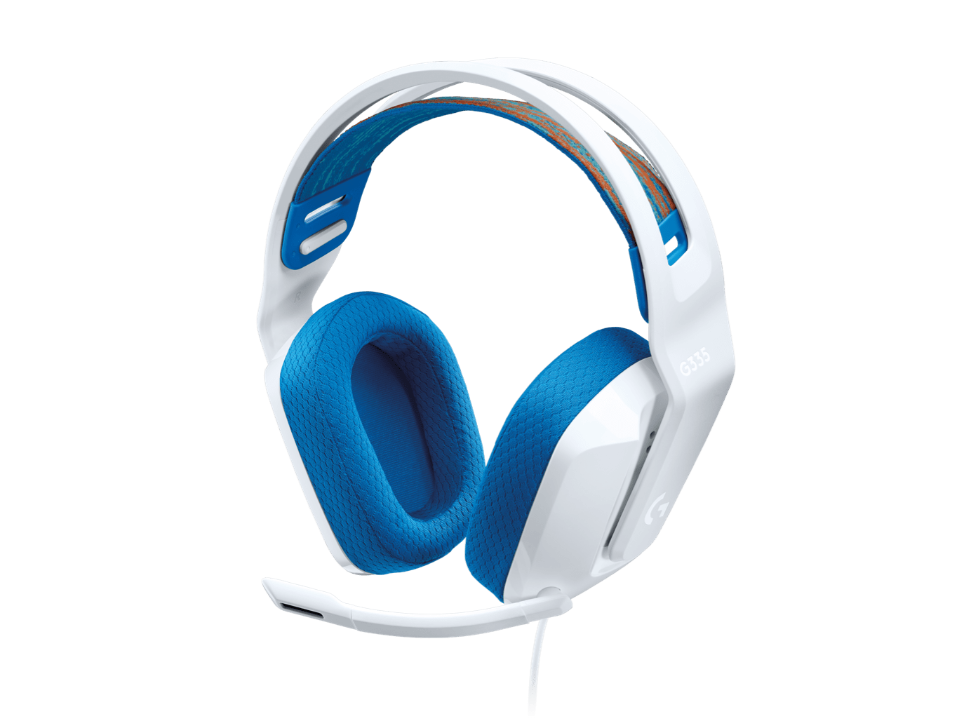 Audífonos con micrófono Logitech G335 · Blanco