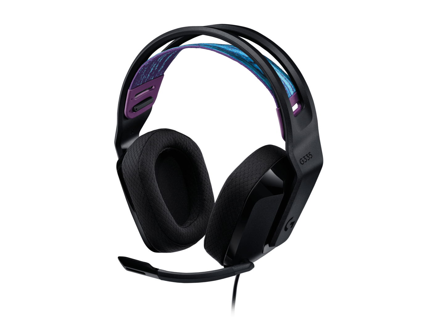 Audífonos con micrófono Logitech G335 · Negro