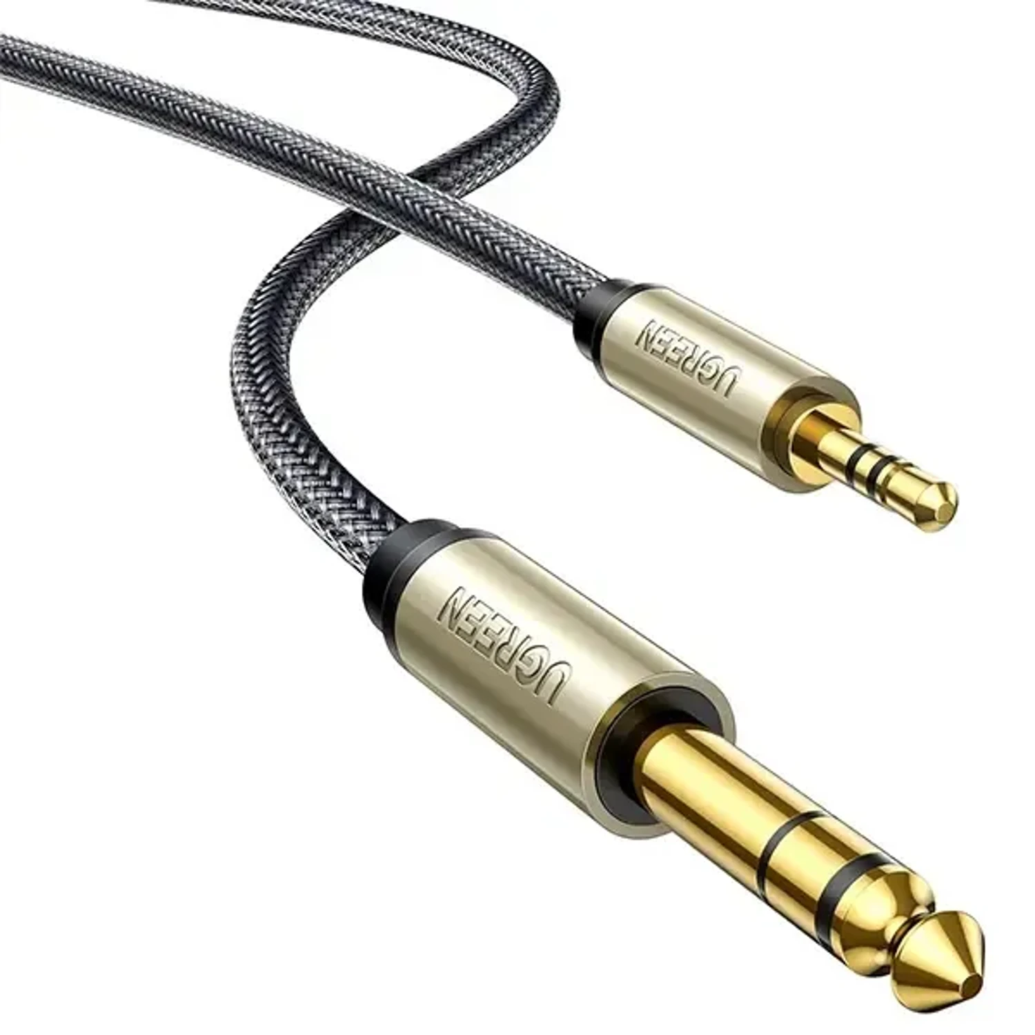 AV127 - CABLE AUDIO STEREO TRS 3.5 MM A 6.35 MM