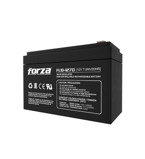 Batería sellada Forza FUB-1270 · 12V · 7Ah