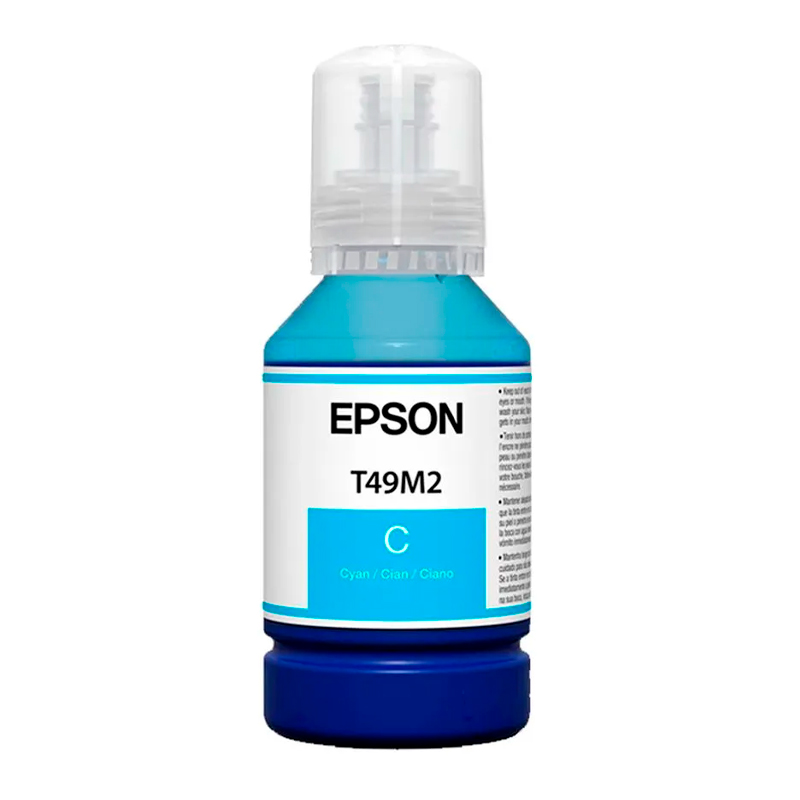 Botella de tinta Epson UltraChrome DS T49M220 · Cian · 140 ml