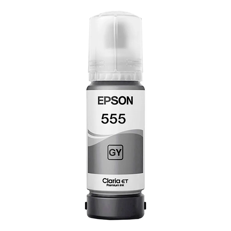 Botella de tinta Epson T555520 · Gris