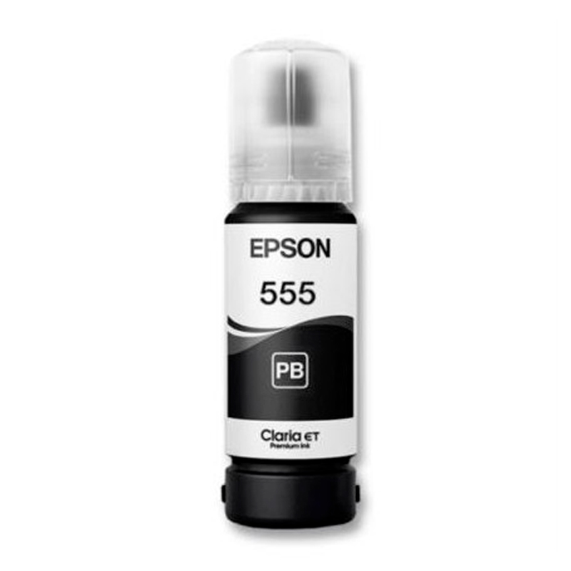 Botella de tinta Epson T555120 · Negro