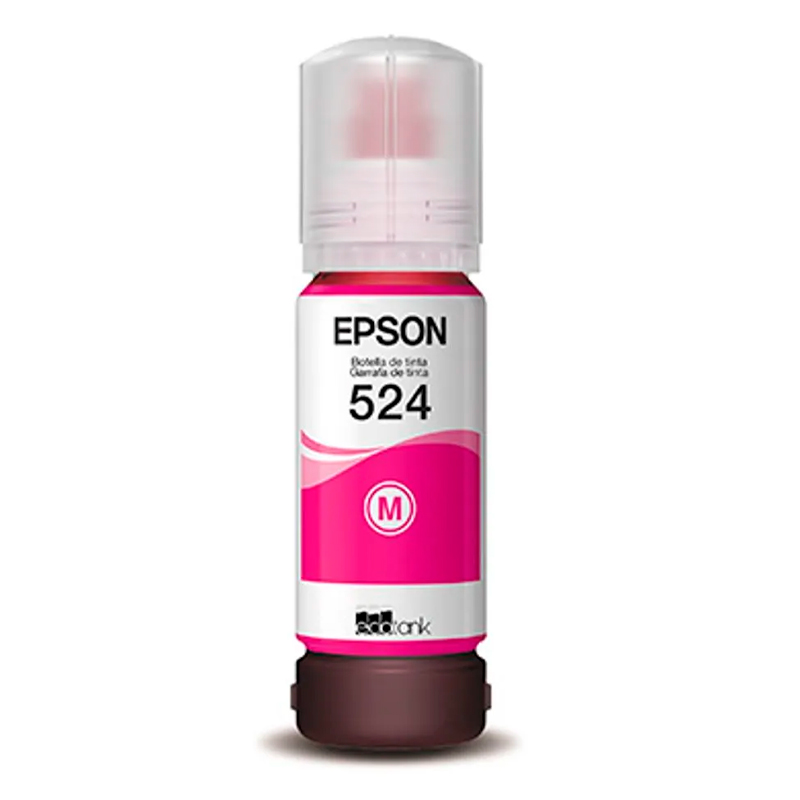 Botella de tinta Epson T524320 · Magenta