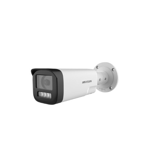 Cámara bullet Hikvision DS-2CE19D0T-LTS · 2 MP · 2.8 mm · IR 80 m · audio 2 vías