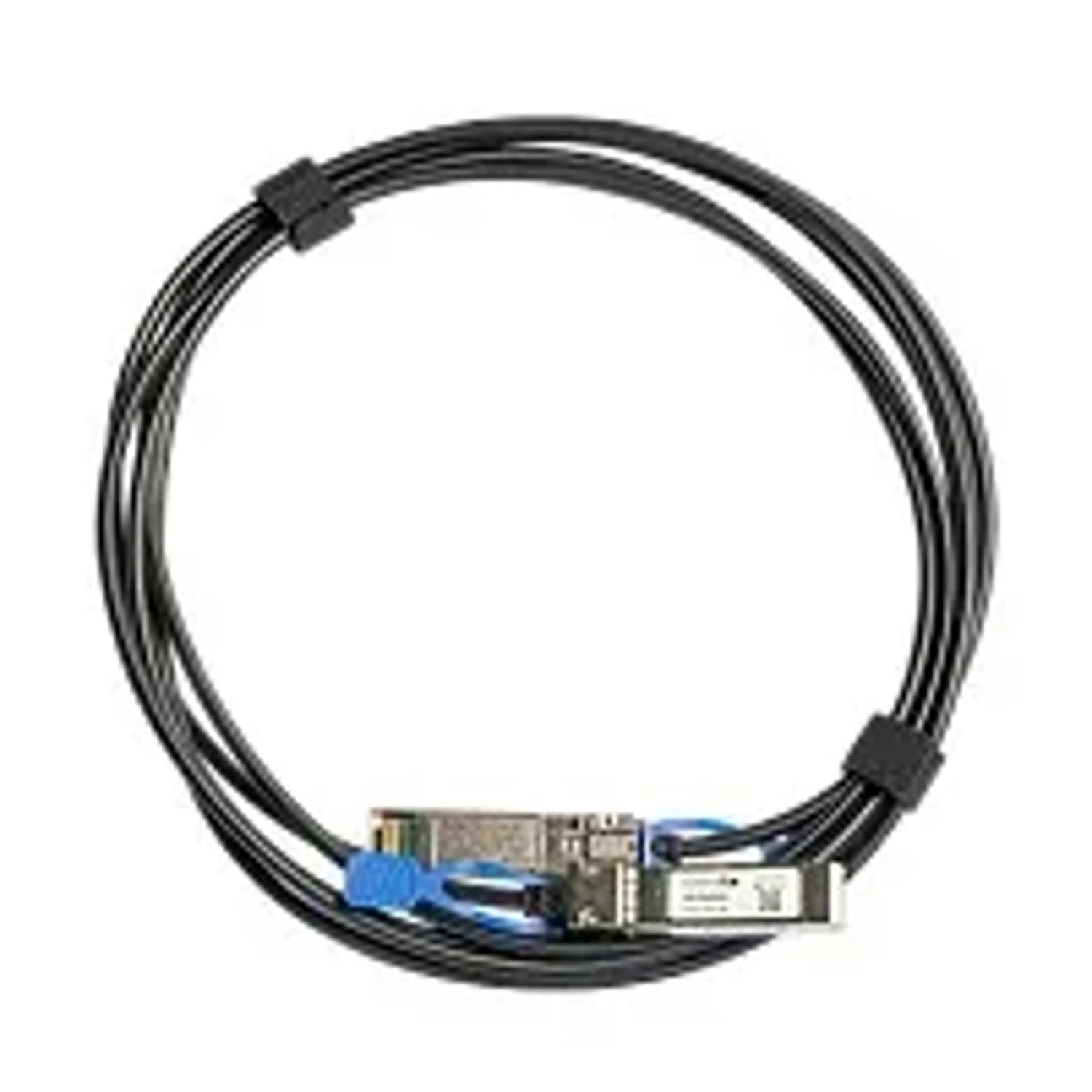 CABLE DE 3 METROS PARA CONEXION DE 2 DISPOSITIVOS SFP/SFP+/SFP28 (POR EJEMPLO, DOS UNIDADES DE NUESTRO NUEVO CCR2004-1G-12S+2XS) PARA DISTANCIAS MUY CORTAS, DENTRO DE RACKS Y ENTRE RACKS