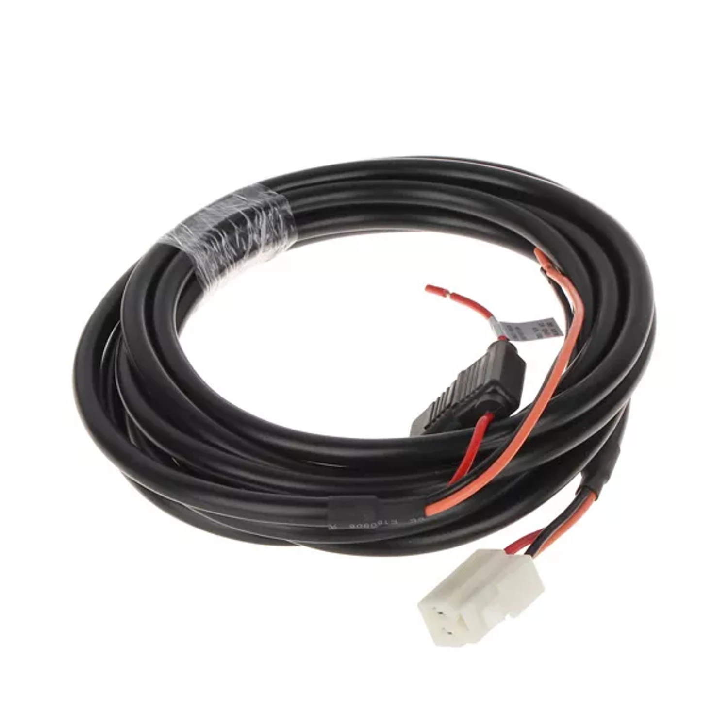 CABLE DE ALIMENTACION PARA GRABADOR MOVIL 4 M - 12 V - 20 A MAX. - CONECTOR HEMBRA 3 VIAS 6.3 MM - FUSIBLE 20 A