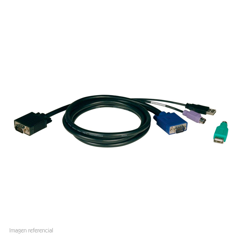 Cable KVM Tripp Lite P780-006 · HD15 · USB · PS/2 · 1.83 m