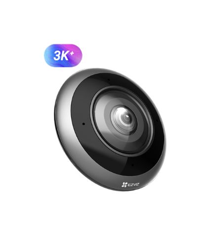 Cámara IP Wi-Fi ojo de pez EZVIZ CS-E4P-R100-8C6WKF · 3K 6 MP · panorámica