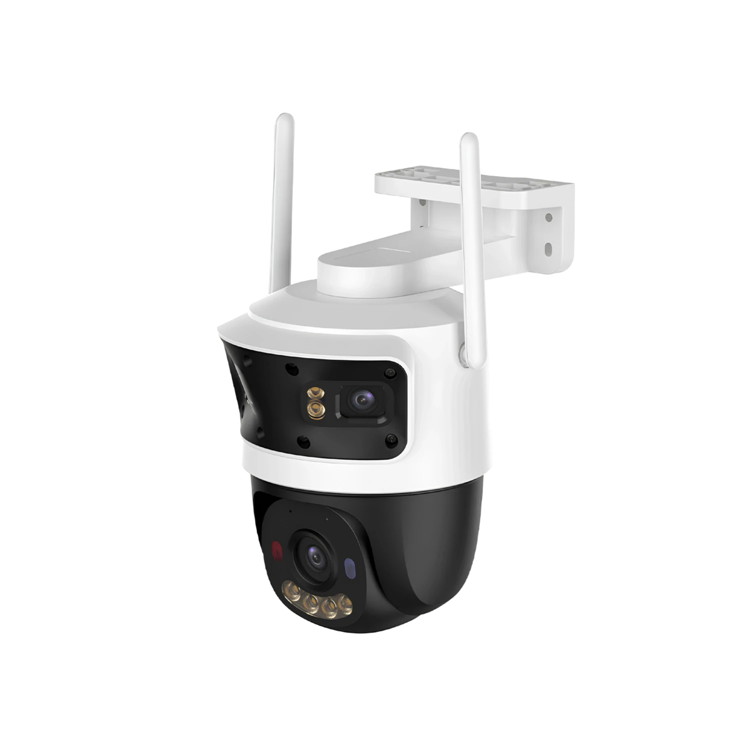 CAMARA CRUSIER TRIPLE LENS - 11MP - 2 LENTES 3MP FIXED LENS - 1 LENTE 5MP PT LENS - P/N INTERNAL IPC-S7UN-11M0WED-IMOU