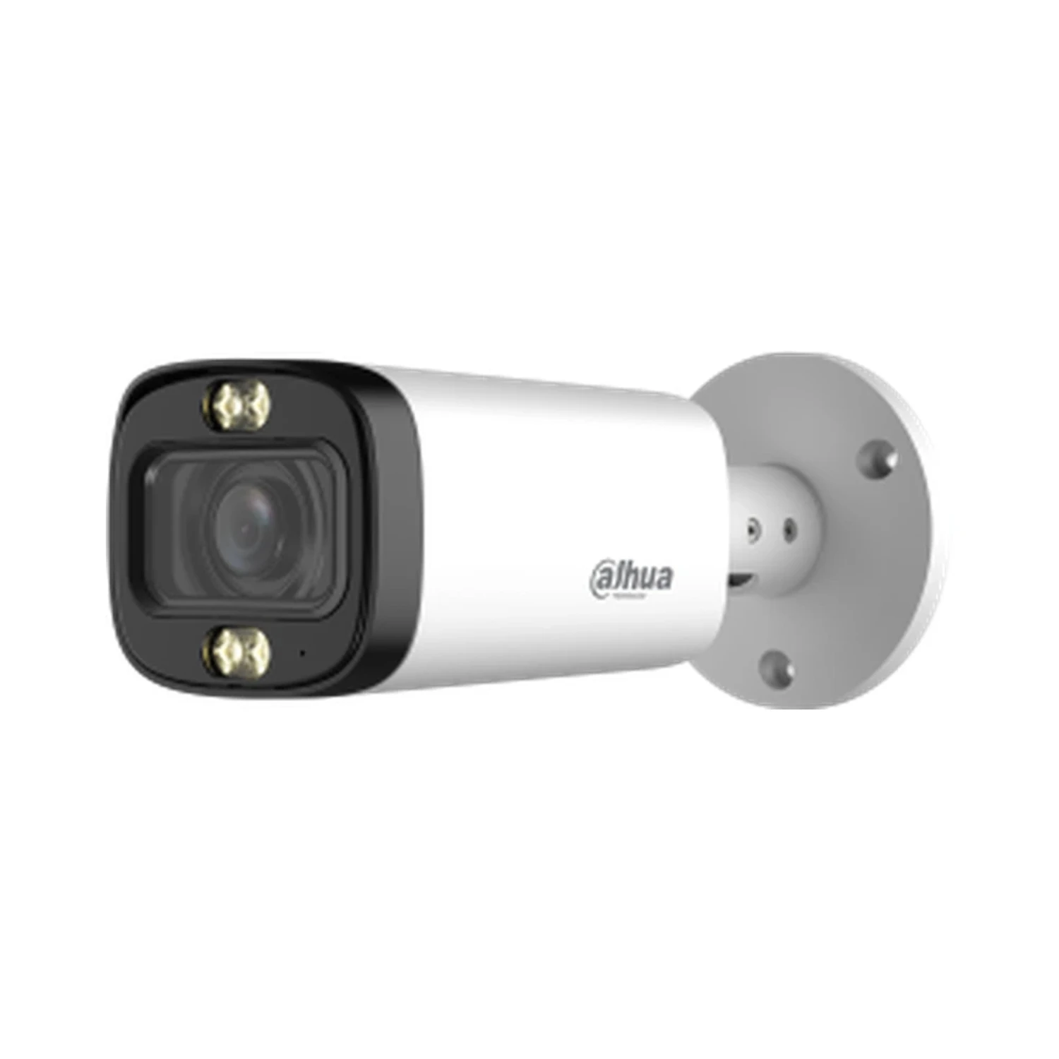 CAMARA HDCVI BULLET METAL 8 MP 4K - VARIFOCAL MOTORIZADA 2.7-13.5 MM - SMART DUAL LIGHT IR 80 M / LUZ CALIDA 60 M - MIC - 4EN1 - IP67