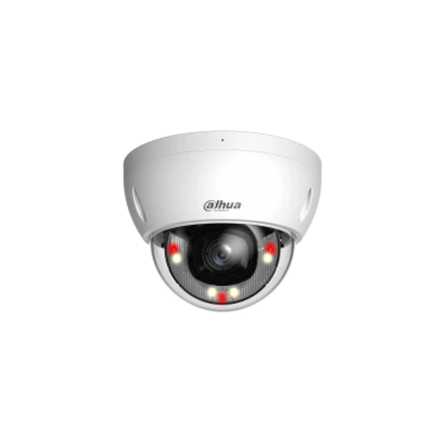 CAMARA IP - CLASIFICA PERSONAS Y VEHICULOS EN INTRUSION Y CRUCE DE LINEA, COMBINA IR Y LUZ CALIDA HASTA 30 M Y CAPTURA AUDIO CON MICROFONO.