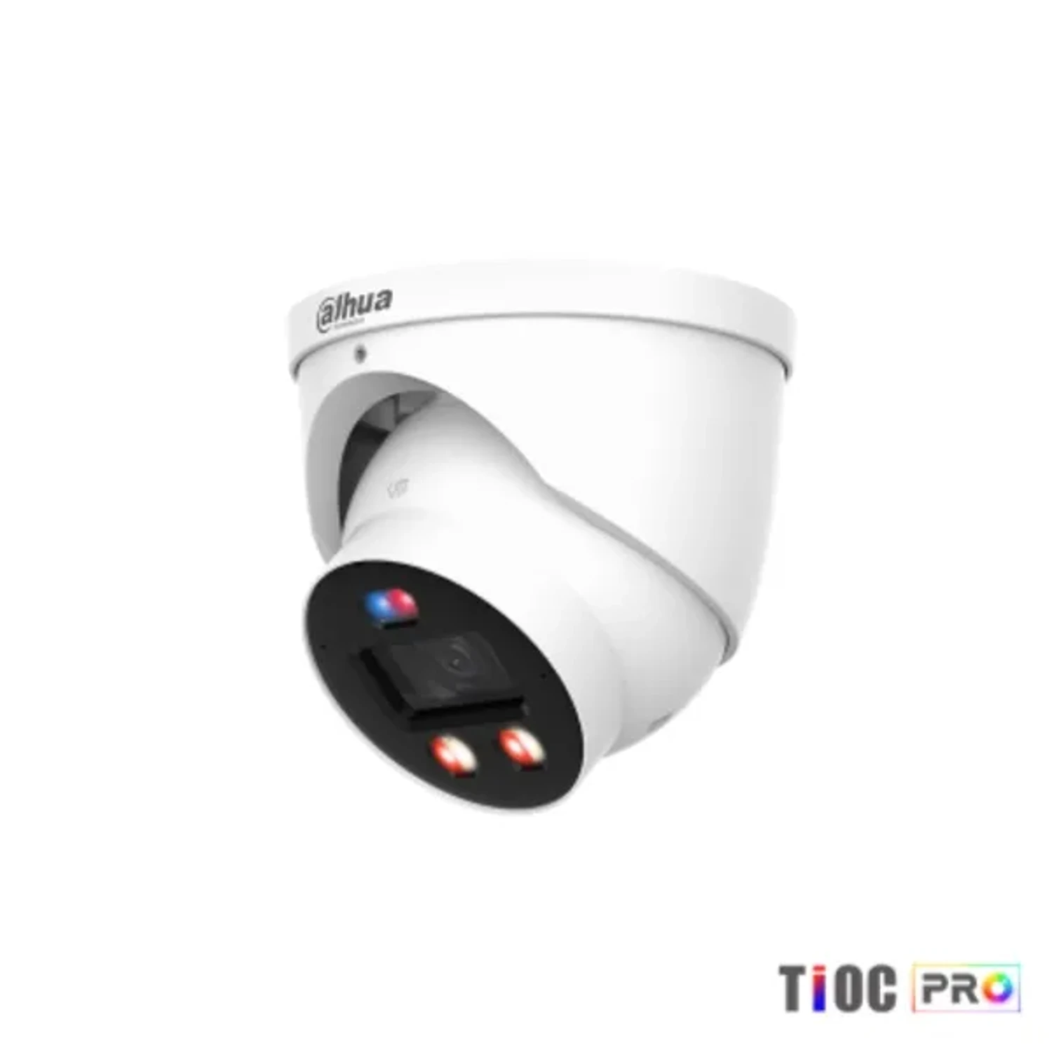 CAMARA IP EYEBALL 4MP TIOC PRO WIZCOLOR, IR 30M + LUZ CALIDA 30M