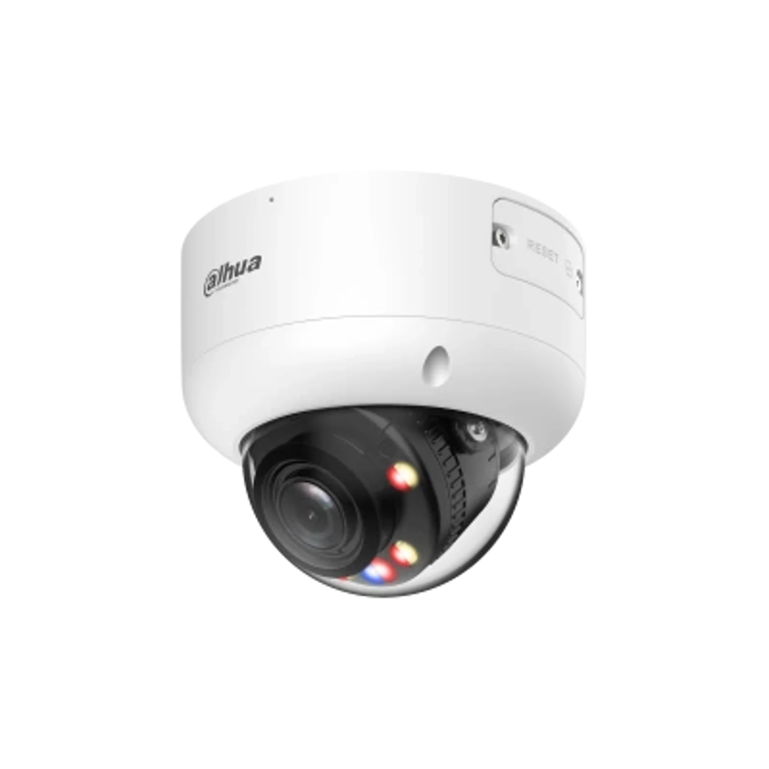 CAMARA IP TIOC PRO DOMO ANTIVANDALICO METAL 8 MP - VARIFOCAL MOTORIZADA 2.7-12 MM - SMART DUAL LIGHT 50 M - ACUPICK / SMD 4.0 - MIC DUAL + PARLANTE - DISUASION ACTIVA