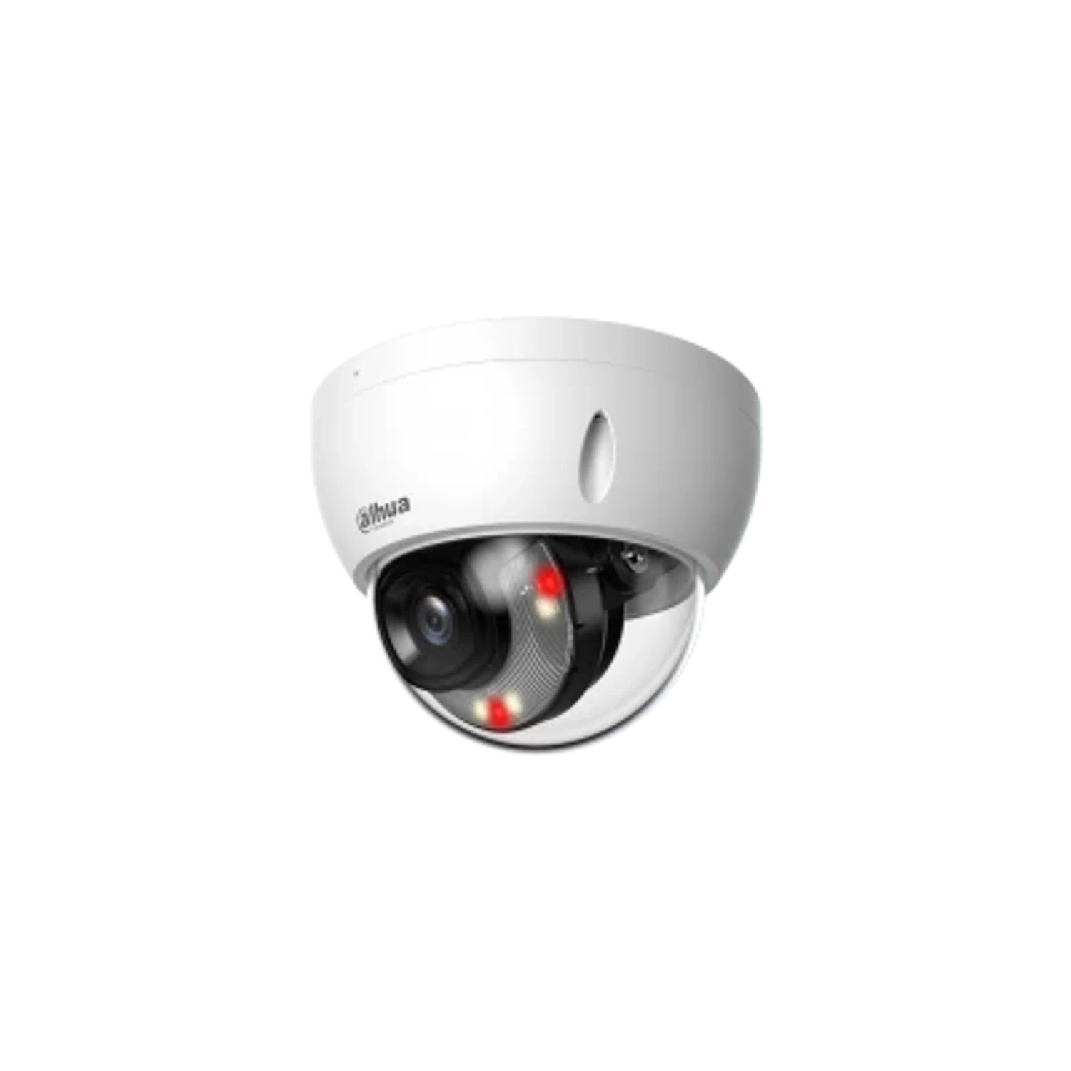 CAMARA IP WIZSENSE DOMO ANTIVANDALICO METAL 2 MP - SMART DUAL LIGHT 30 M - SMD PLUS - MIC - POE - IP67 - IK10