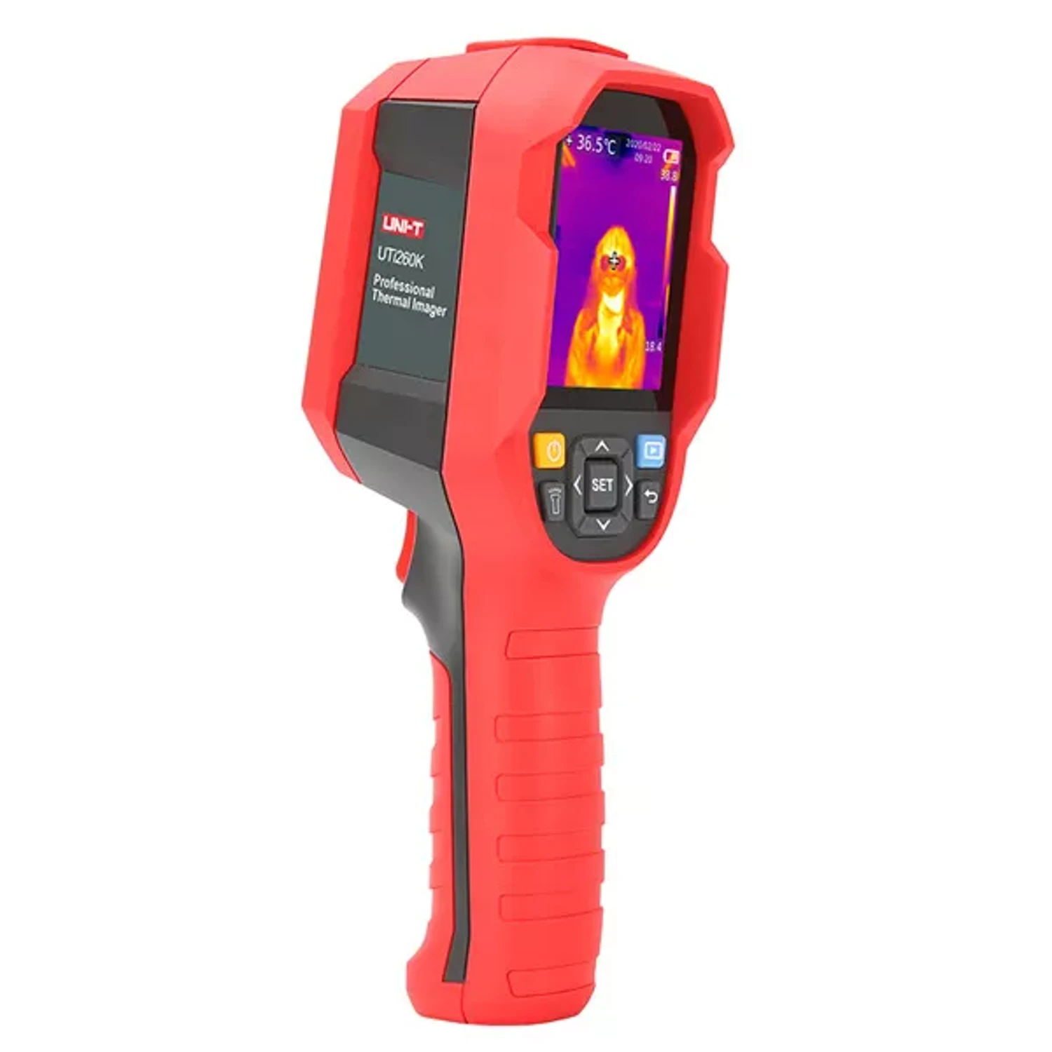 CAMARA TERMOGRAFICA PORTATIL CON PANTALLA TFT DE 2.8", RESOLUCION INFRAROJA DE 256X120, PRECISION ± 0.5°