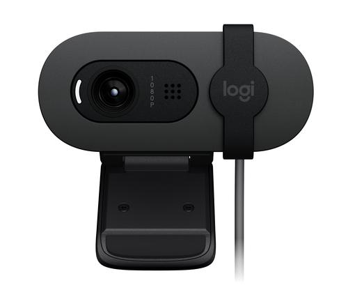 Cámara web Logitech B2B Brio 105 FHD 1080P USB-A · Grafito