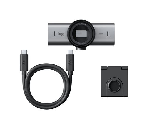 Cámara web Logitech MX Brio PRO 700 Ultra HD 4K USB-C · Negro