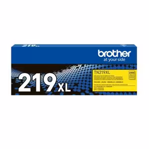 Cartucho de tóner Brother TN219XLY Alto Rendimiento Láser · Amarillo · Original
