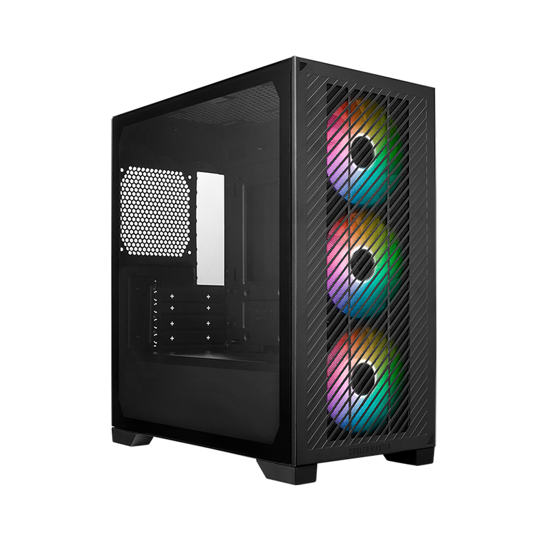 Case Cooler Master Elite 301 Mini Tower · Micro ATX · USB-C · negro