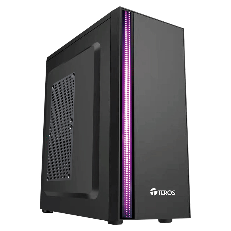 Case Teros TE-1075N con fuente 250W · Mid Tower · ATX · negro