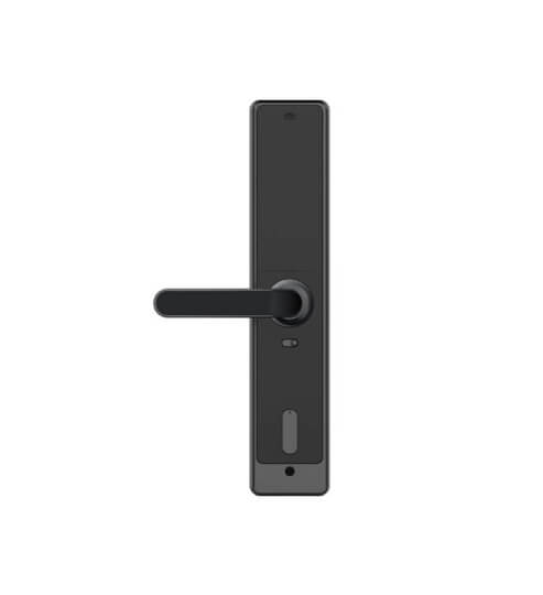 Cerradura inteligente ZKTeco TL700W · huella, código y tarjeta MF