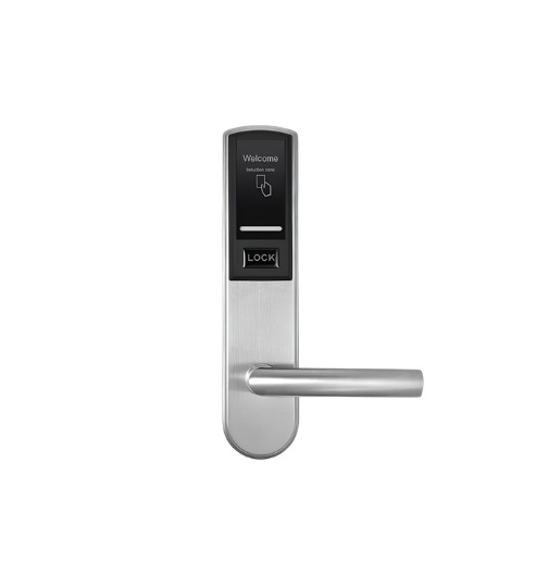 Cerradura hotelera metálica ZKTeco LH3000/R · lado derecho