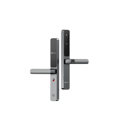 Cerradura inteligente EZVIZ CS-DL06-R100-WBCP · huella y teclado · Wi-Fi/Bluetooth · recargable