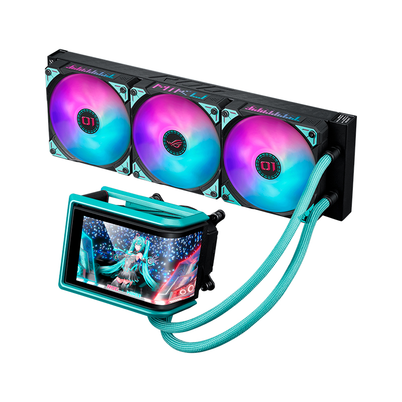 Refrigeración líquida ASUS ROG Ryuo IV 360 ARGB · edición Miku