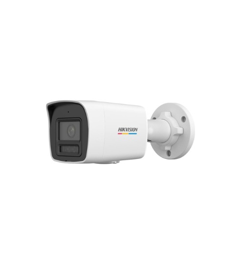 Cámara tubo IP ColorVu 3.0 Hikvision DS-2CD1047G3-LIUF/SRB · 4 MP · 2.8 mm · SD · estrobo