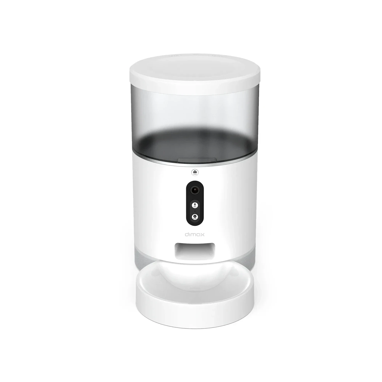 COMEDERO DE MASCOTAS CON CAMARA 3MP - 4MM - WIFI 2.4 GHZ - 4 LTS. CAPACIDAD PARA COMIDA - PN INTERNAL G111